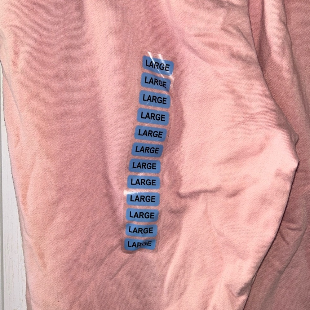 🆕NWT Pink Size Large WildFox Tie-Dye Joggers/Sweatpants - Picture 3 of 7